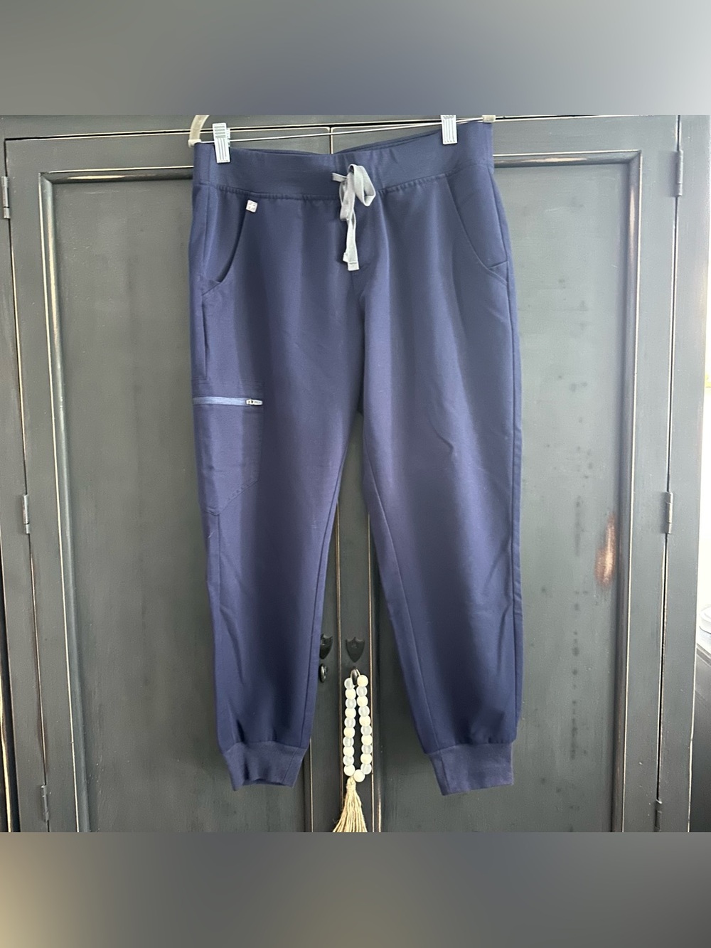Figs Women’s Navy Jogger Scrubs - MP